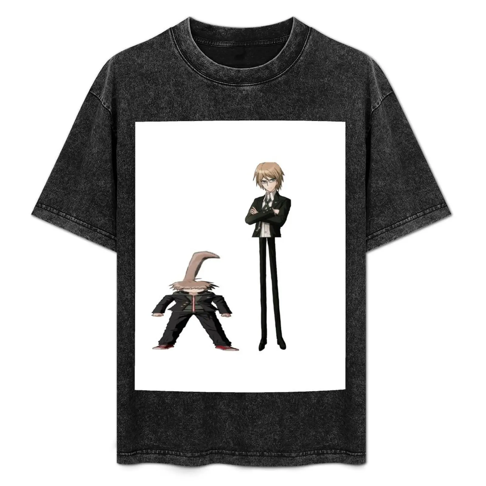 cursed danganronpa image 2 (improved) T-Shirt Art Pattern Printed Casual Top