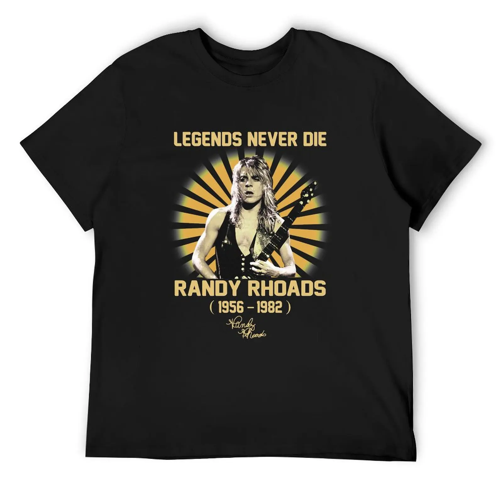 

Die Randy Rhoads Legend Never Die T-Shirt Aesthetic clothing cute clothes Blouse mens champion t shirts