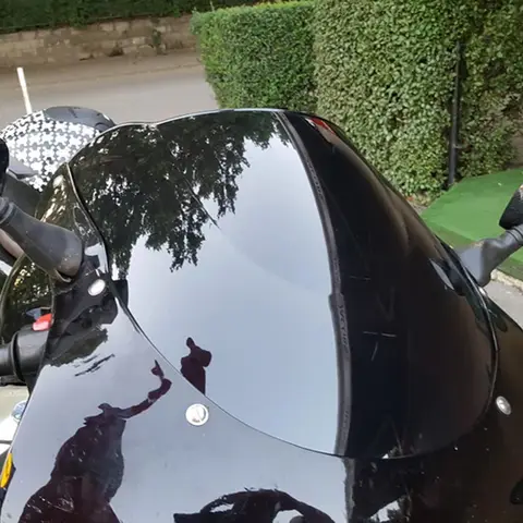 मोटरसाइकिल विंडस्क्रीन कवर स्क्रीन मोटरबाइक डिफ्लेक्टर विंडशील्ड सुजुकी GSXR 600 750 R SRAD 1996 1997 1998 1999 GSXR600 G के लिए 8 best sales जीएसएक्सआर एसआरएडी - №1