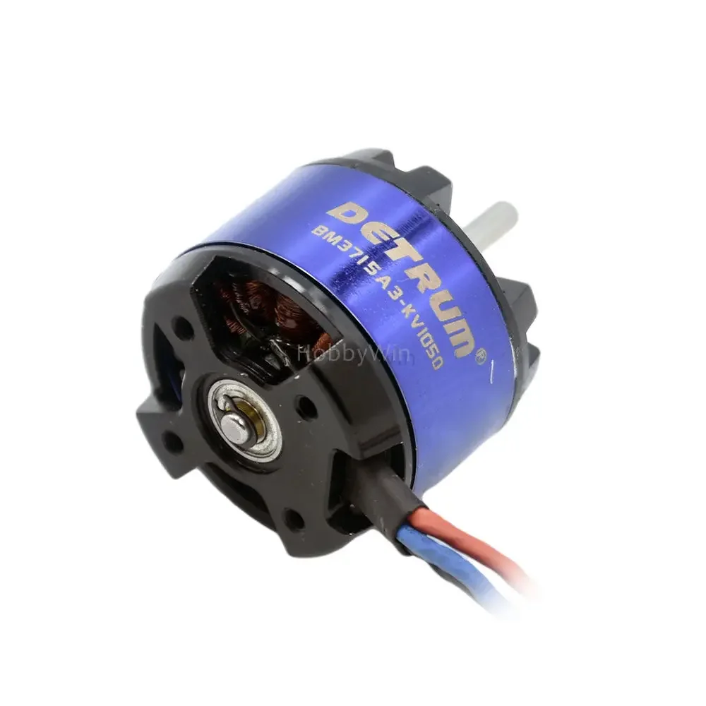 Dynam BM3715A KV1050 Brushless Motor for RC Model Airplane Warbird Sporter Beginner Aircraft