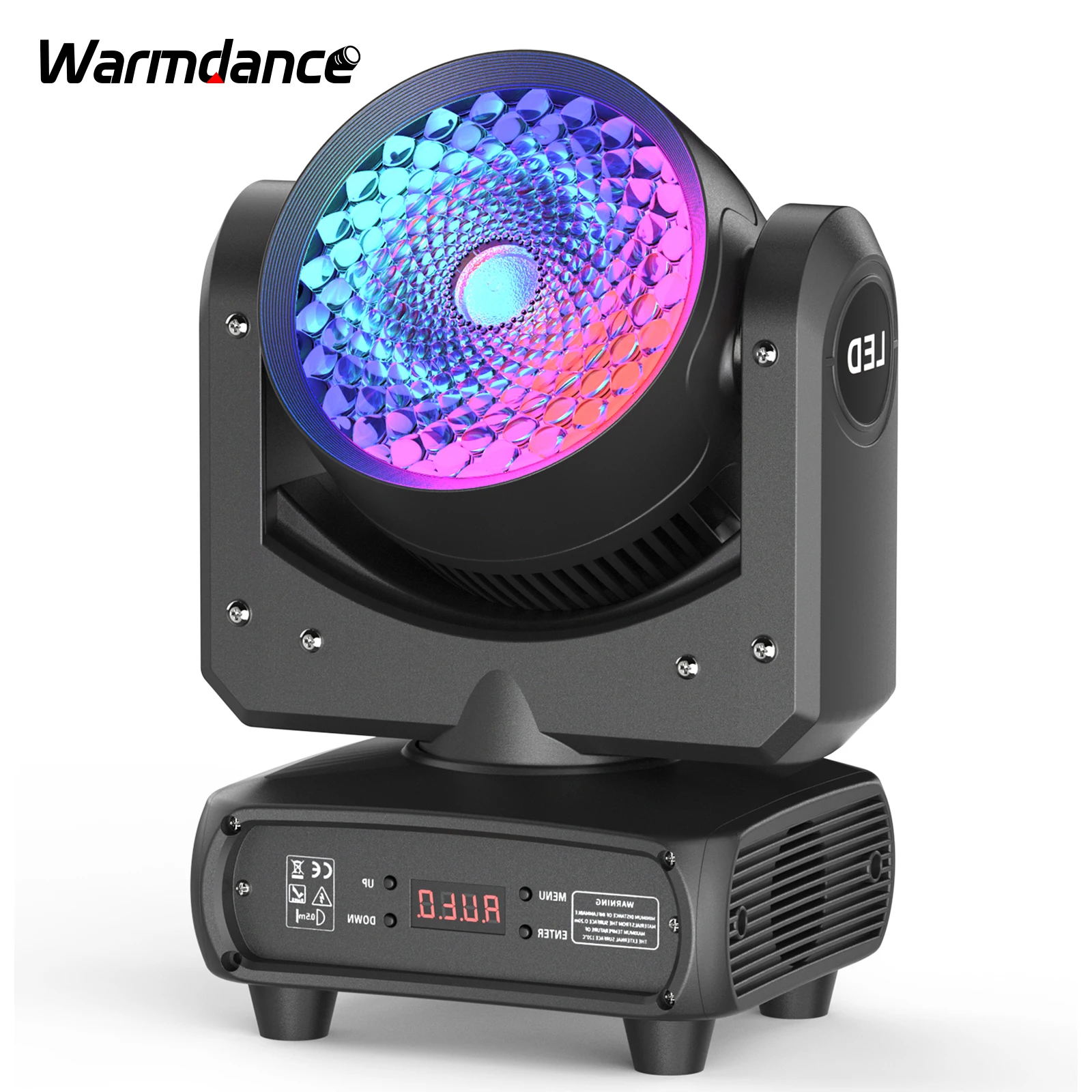 rgbw cob led moving head light beam alto brilho halo strip efeito de palco projetor de iluminacao para festa casamento boate 120w 01