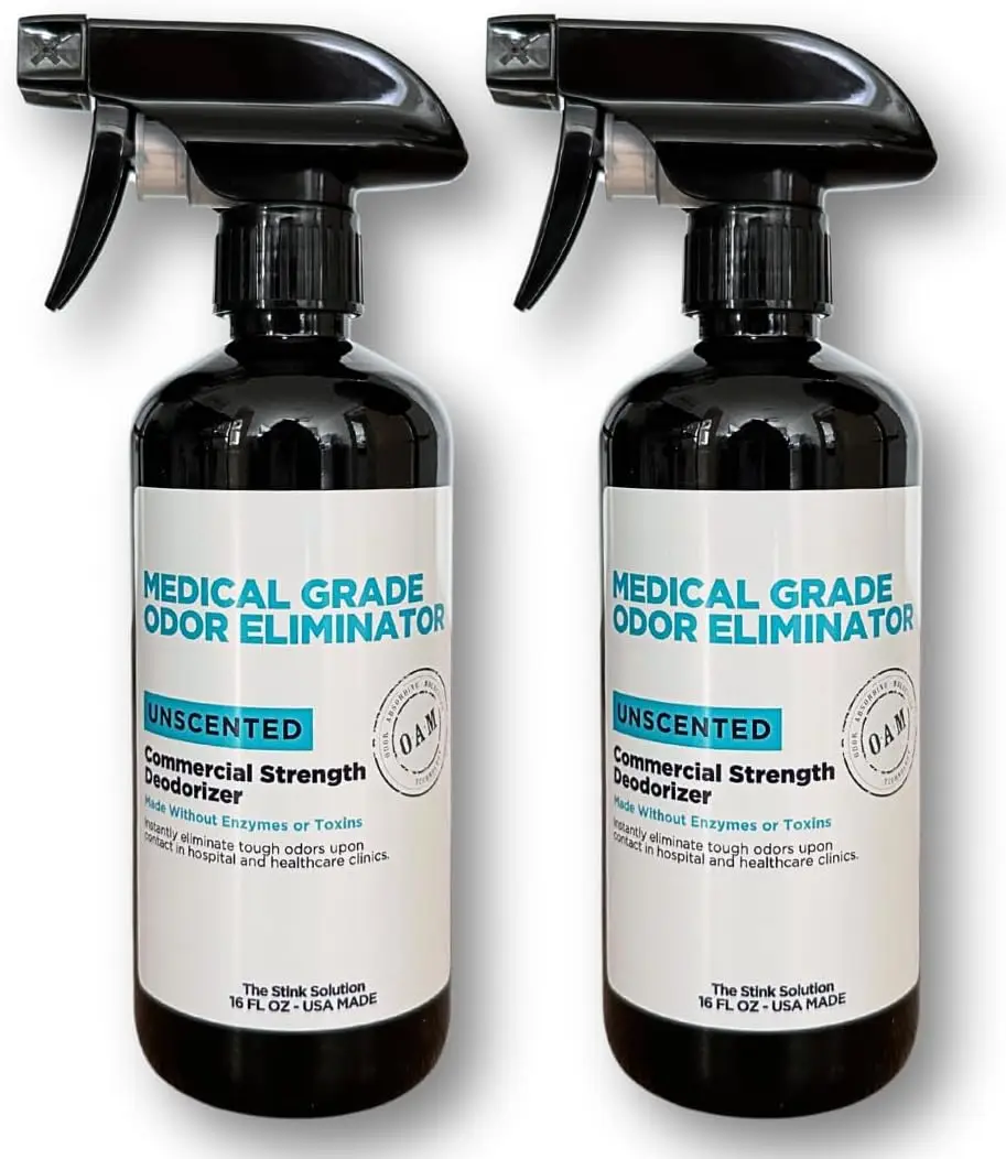 

Медицинский и коммерческий дезодорант для устранения запаха после удаления фиксирующих устройств, при колостомах, недержании, запахе ран