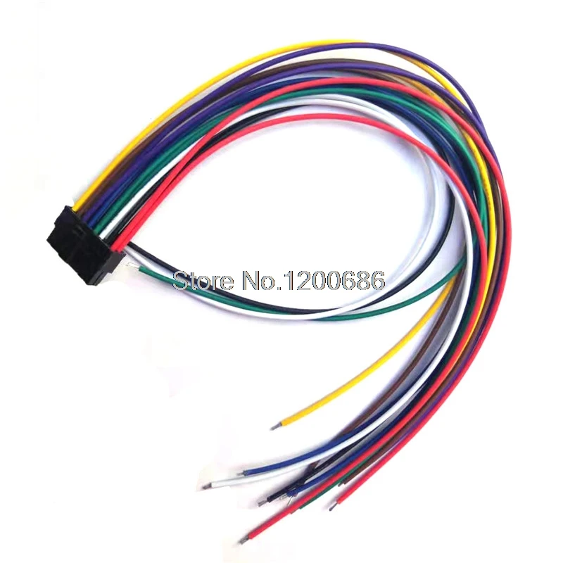 

16PIN 18AWG 30CM Molex 5557 Series 4.2 mm 2x8pin 39012160 16 pin Molex 4.2 2*8pin 16p wire harness