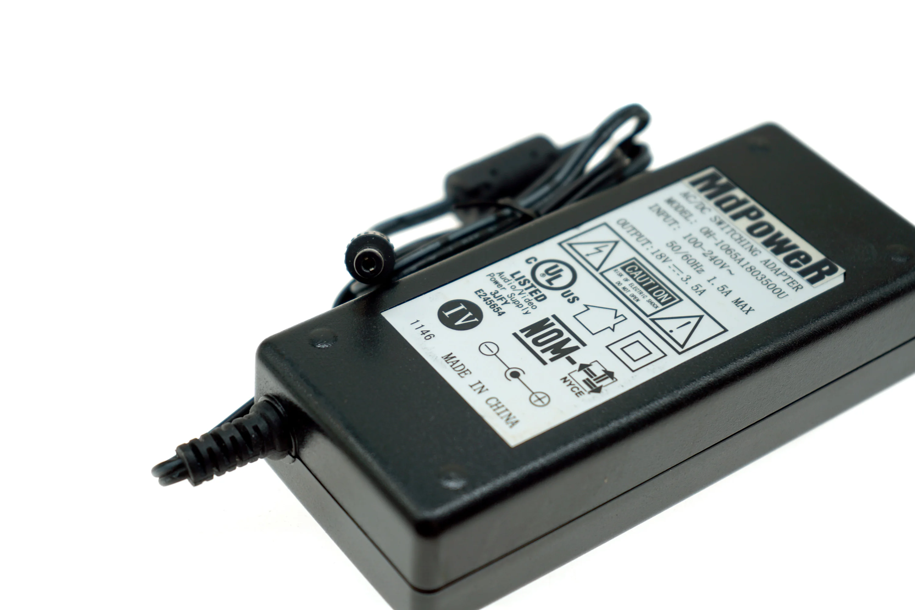 Imagem -04 - Genuine dc 18v 3.5a Adaptador de Comutação Carregador para Philips Fonte de Alimentação Oh1065a1803500u 1065a1803500u2 As851 10 63w ac Adaptador