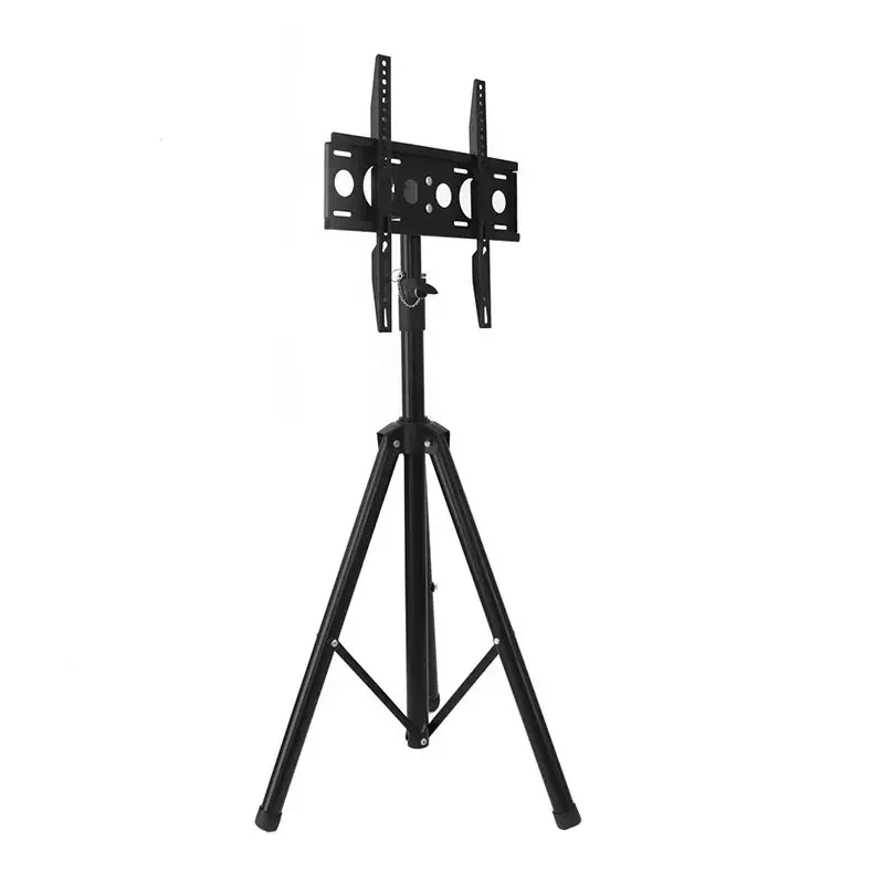 High Quality Black Tripod Factory Manufacturer TV Floor Stand view 2