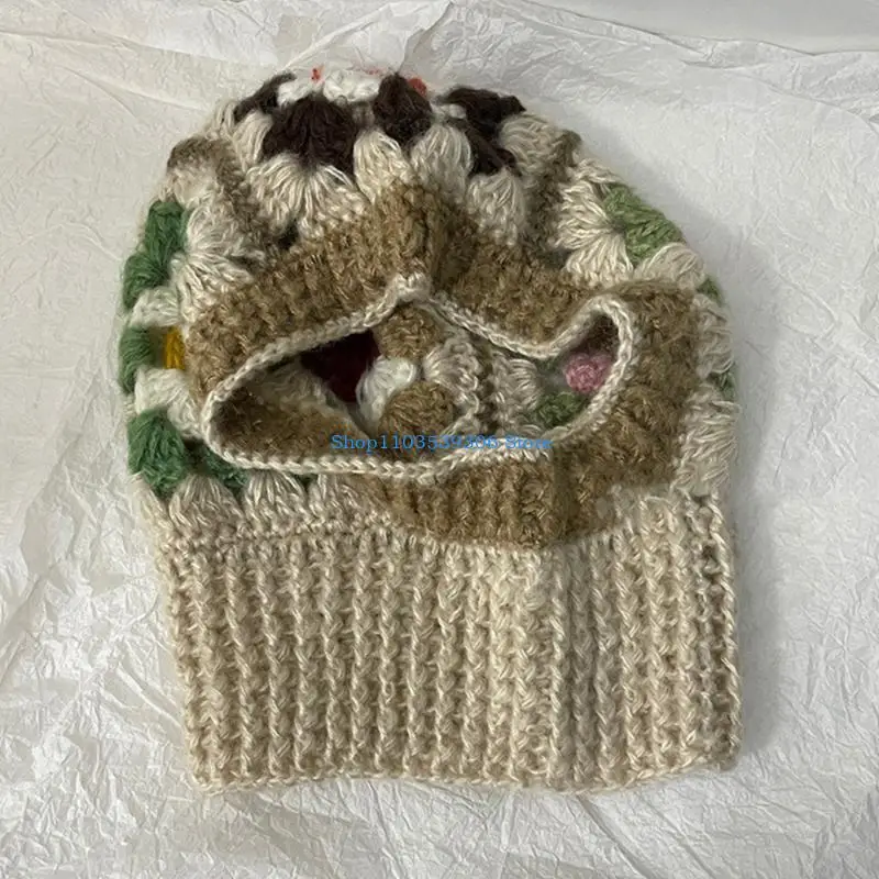 

400A Winter Knit Hat Keep Warm Hat Cold Weather Windproof Hat for Autumn