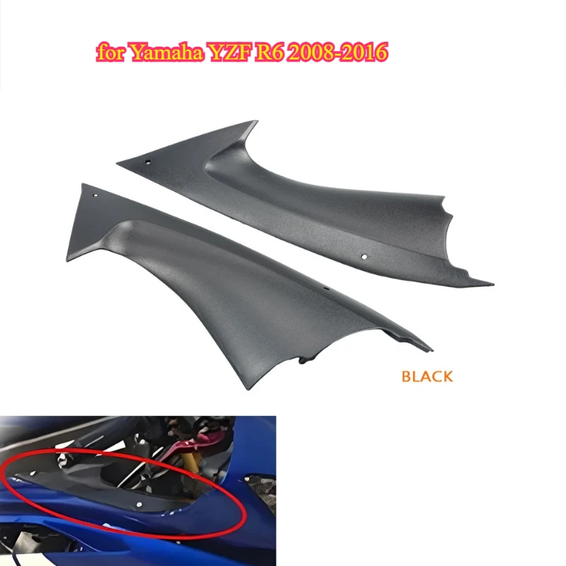 

Motorcycle for Yamaha YZF R6 2008-2016 head pipe cover left and right small panels fuel tank side panels snorkel housing