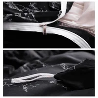 3pcs Duvet Cover Set with Pillow Case Double Comforter Bedding Set Quilt Cover Queen/King Couple or Single Bed 6