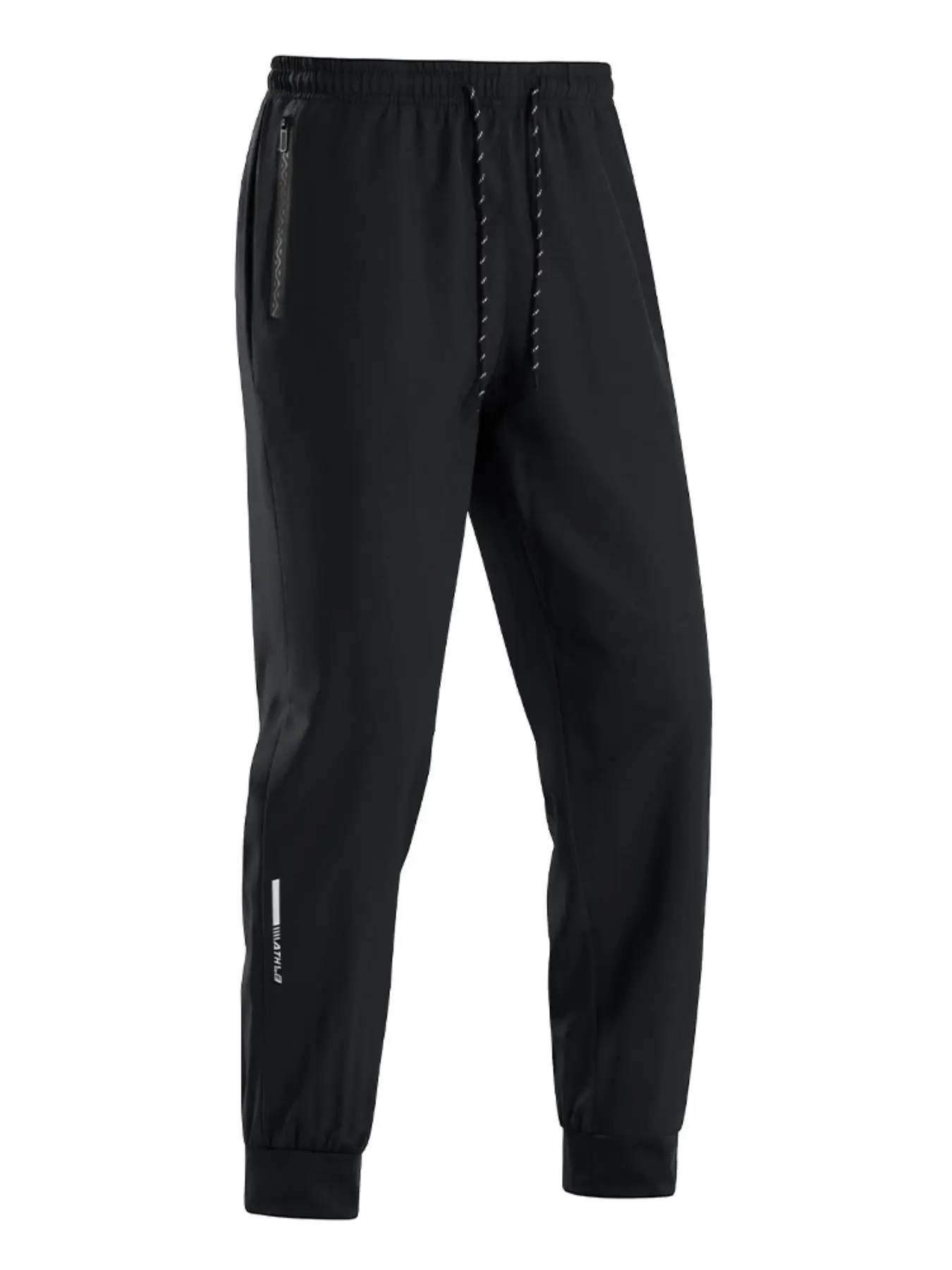 Men's Sports Pants Set, Three-Piece Set, Lightweight and Breathable Casual Pants, Fitness, Cycling, Comfortable Jogging Pants, Quick-Drying, Cool, Stretch Pants