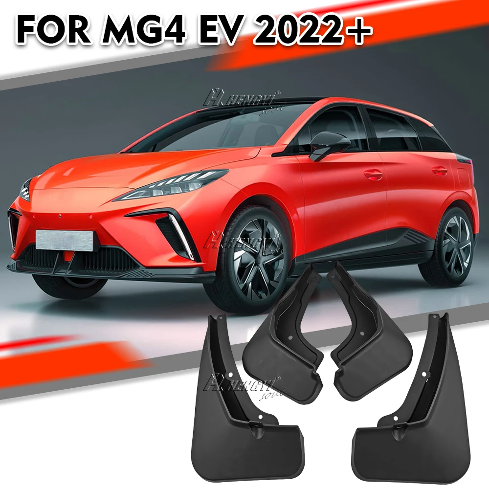 

4PCS Auto Mudguards Mud Flap Flaps Splash Guards Fender Protector Cover FIT For MG4 EV 2022+ Car Accessories