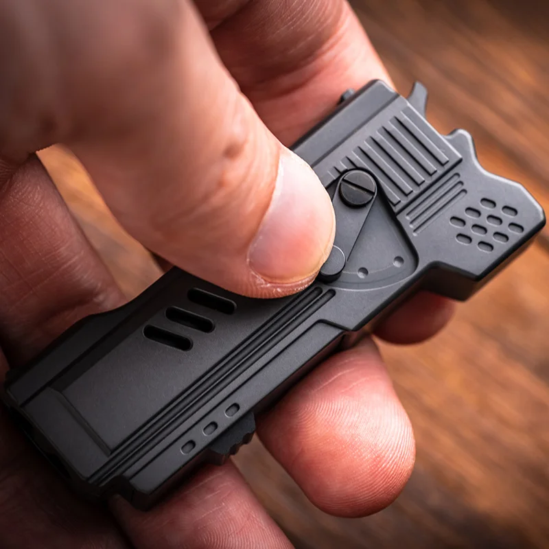 Hand Spinner Anxiety Stress Relief EDC Toys Autism Sensory Toys Alpha Ordnance Series Metal Bullet Push Slider Fidget Spinner