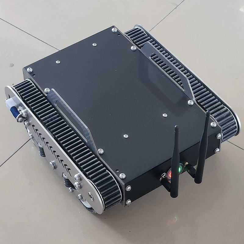 All Terrain RC Crawler Tracked Lightweight 8kg Platform with 20kg Payload Capacity, Agile and Compact