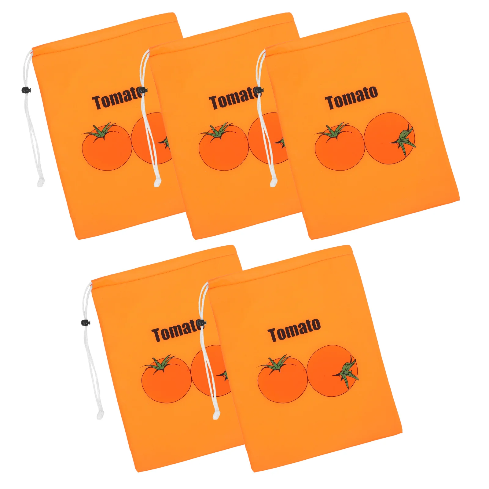 

5 Pcs Fresh-keeping Bunch Pockets Cold Bags Insulated Food Storage Fruits Barbecue Grocery Camping Insulation Drawstring