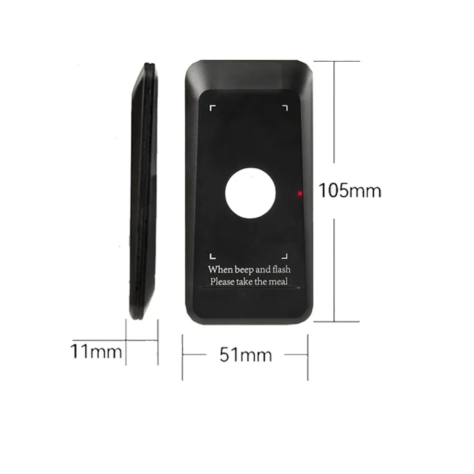RETEKESS TD157S 1/2/5/10 Restaurant  Pager Wireless Paging System Coasters Buzzer Bell Receivers For Coffee Bar Food Truck