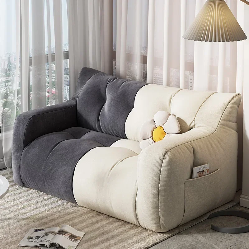 Minimalista Exterior Sofas Zipper Dormitorio Comfortable Quilted Sitting Sofa Small Tatami Canape Salon Furniture Living Room