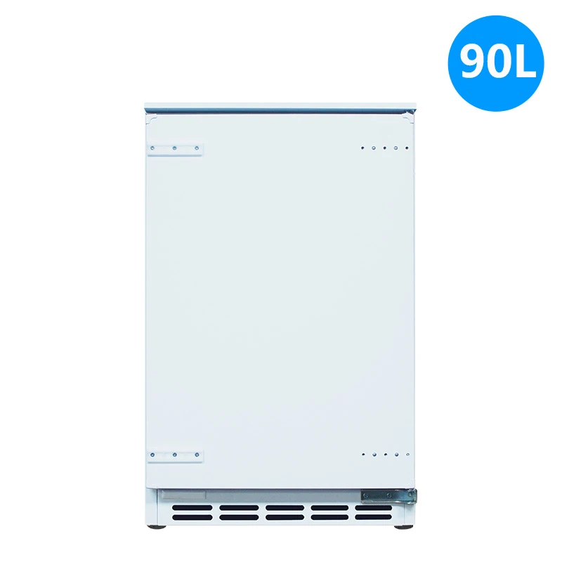 BC-90Q cabinet refrigerator under the counter fully embedded ultra-thin built-in refrigeration horizontal household small low re