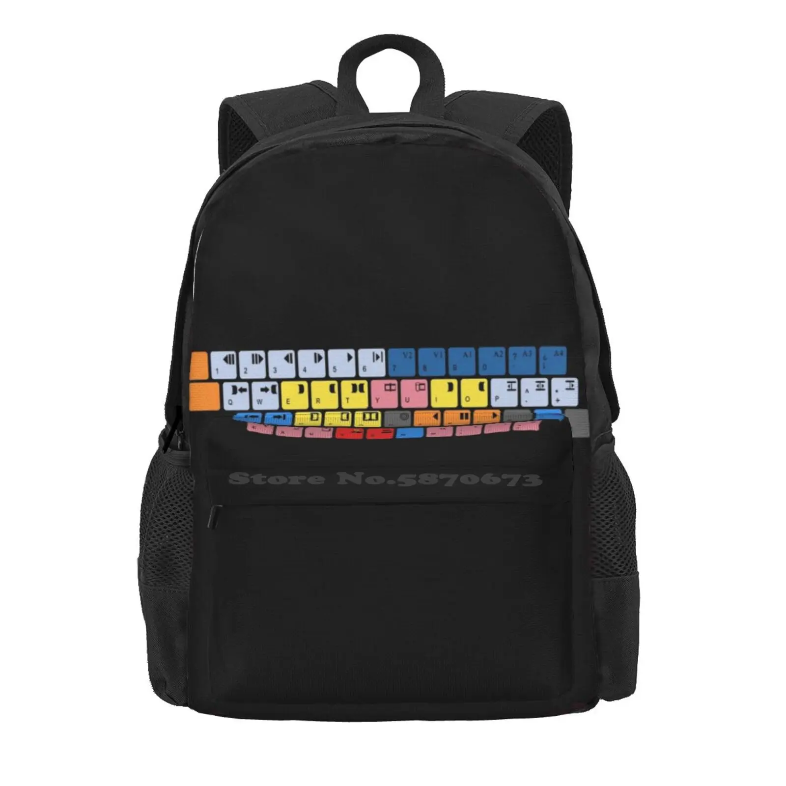 Avid Keyboard Hot Sale Schoolbag Backpack Fashion Bags Avid Keyboard Geek Edition Computer Apple Imac Macbook Pro Technology