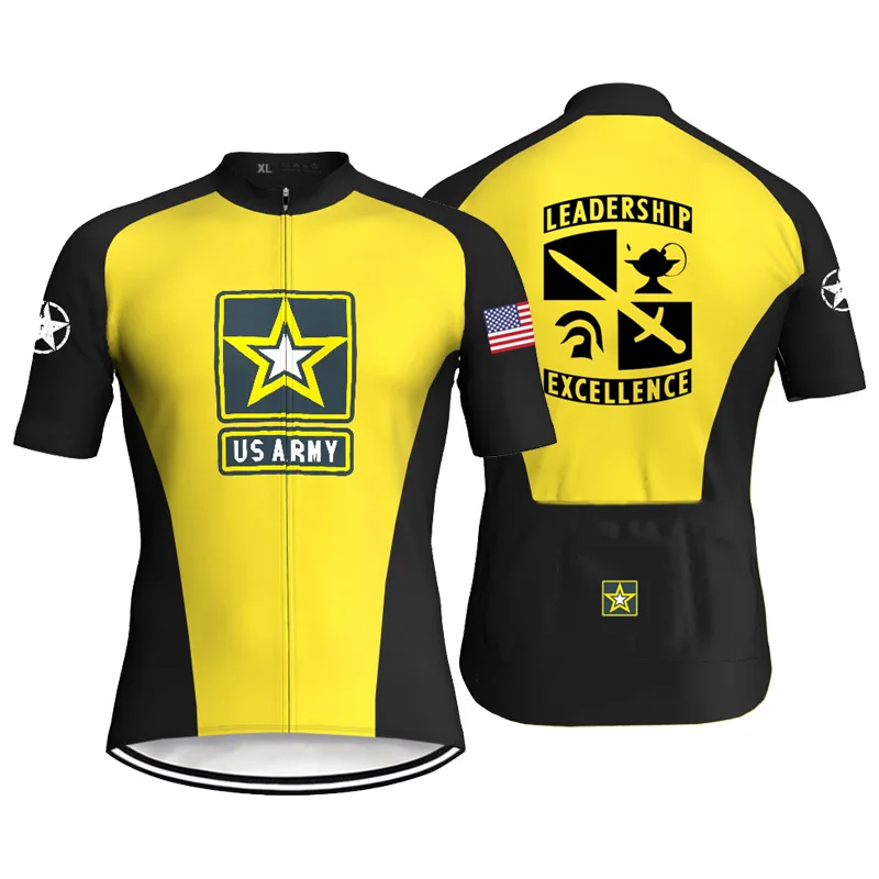 Short Sleeve Road Bike Jersey, Army Cycling Top, MTB Motocross Sweater, Race Shirt Wear, Trail Jacket, Sport Bibshort Clothes