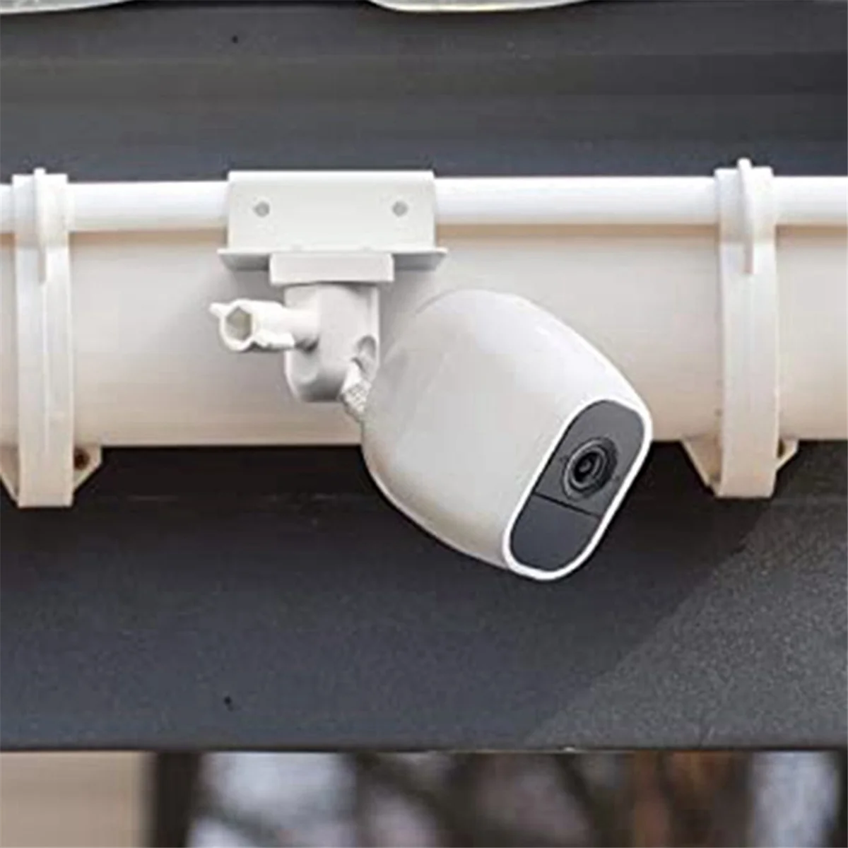 Special Monitoring Bracket for Rain Gutter Weatherproof Gutter Mount Bracket with Screw for Security CamerasJAS