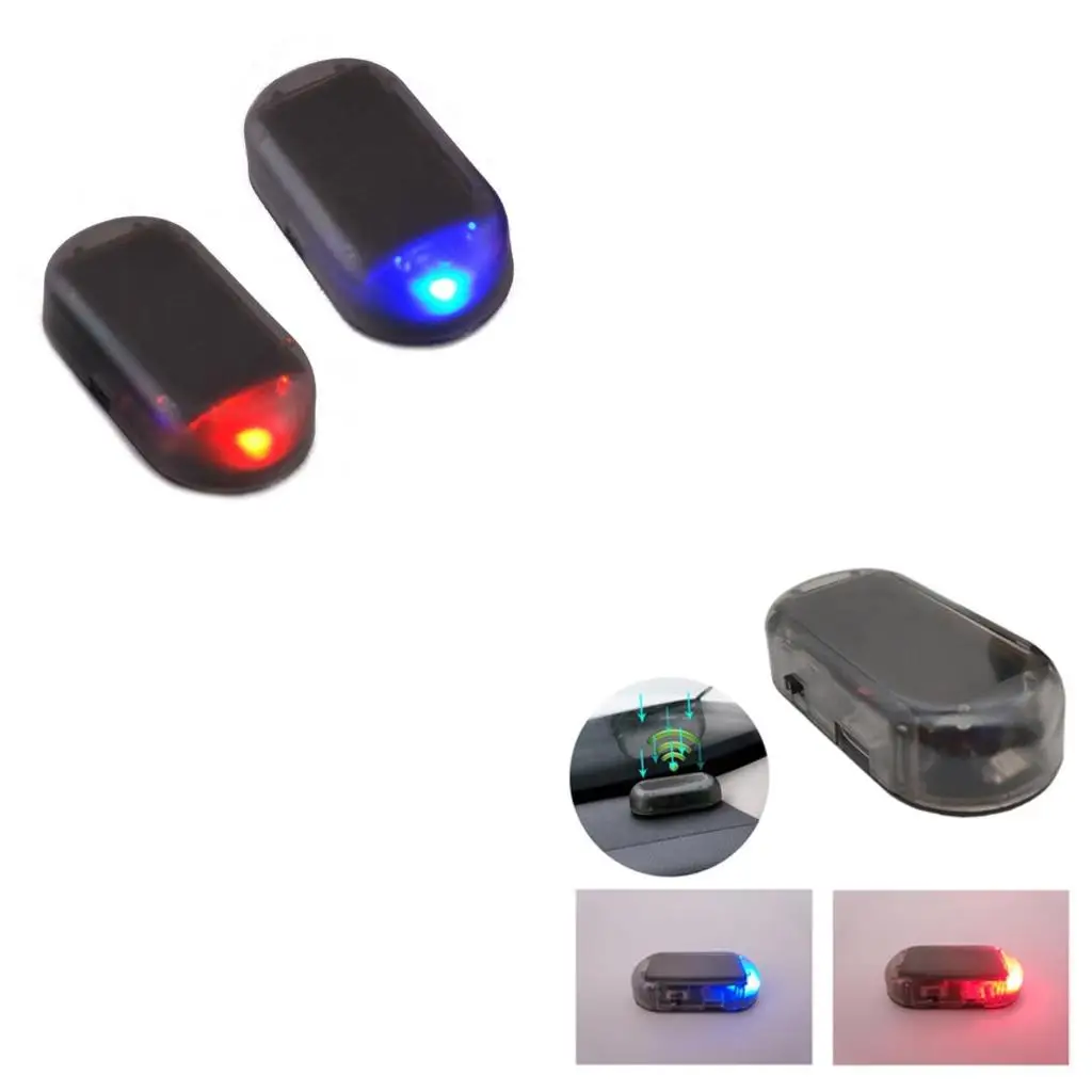 

Солнечная мигающая светодиодная сигнализация, датчик беспроводной солнечной энергии, лампа сигнализации для автомобиля