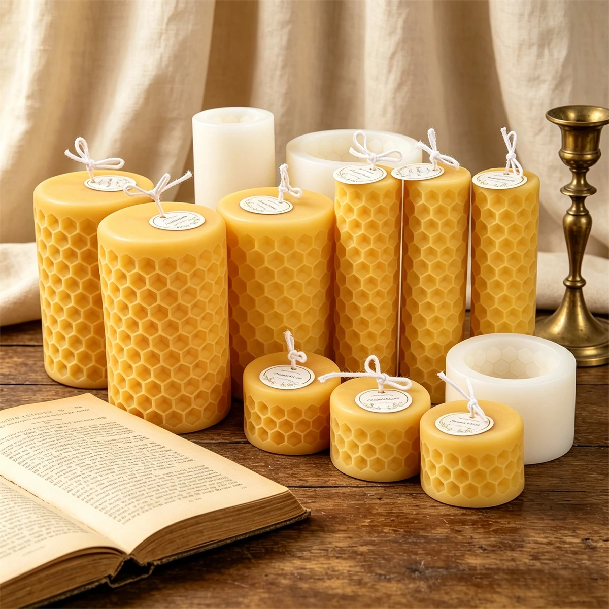 Honeycomb Cylinder Silicone Ca - đánh giá và giá Candle Making Books For Beginners