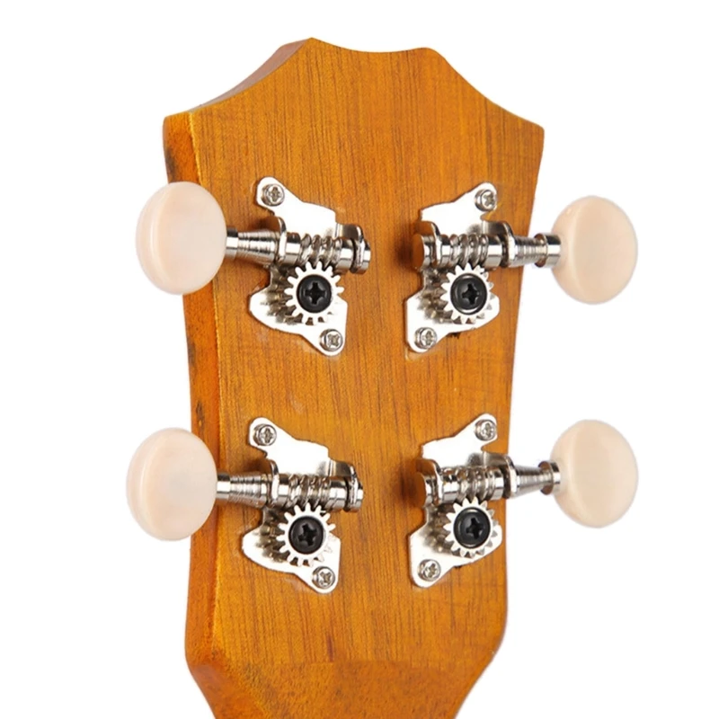 Ukulele Tuning Peg 2L2R Tuners Classical Ukulele Opened Machine Heads Knobs Open Gear Tuners with Mounting Screws