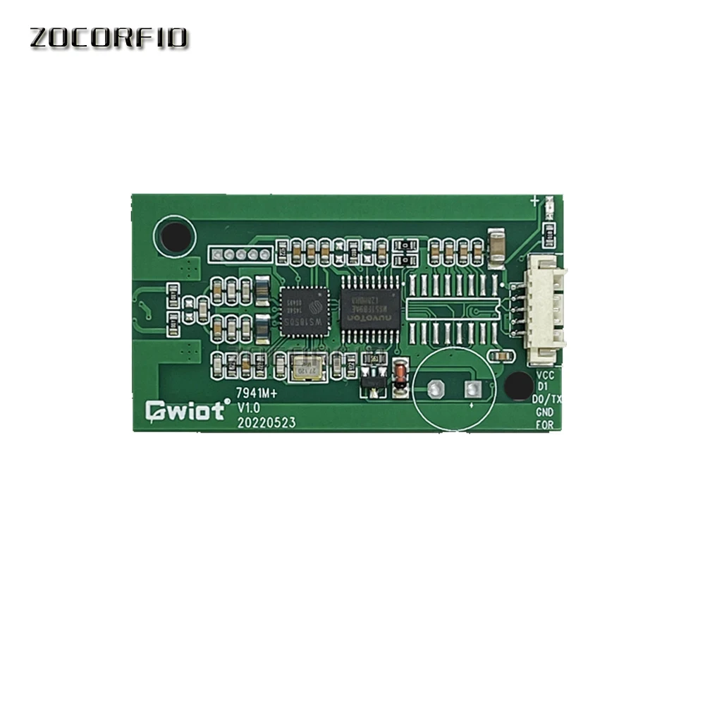 Imagem -05 - Mini Leitor Inteligente Rfid Nfc e Módulo Gravador 13.56mhz m1 Uart Wiegand Antena Separada 7941m