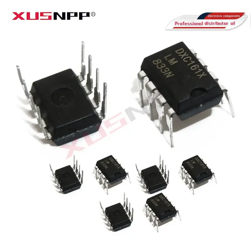 10PCS LM741CN LM741 DIP-8 LM10CLN LM10CN LM567CN LM567 LM1881N LM833N LM833 LM709CN LM709 LM1458N LM1458 LM4562NA LM555CN LM555