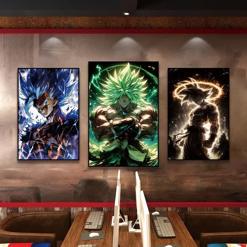 Dragon Ball Goku Anime 5D Full Round Drill Diamond Painting Power Mosaic Embroidery Art Home Wall Decor DIY Craft