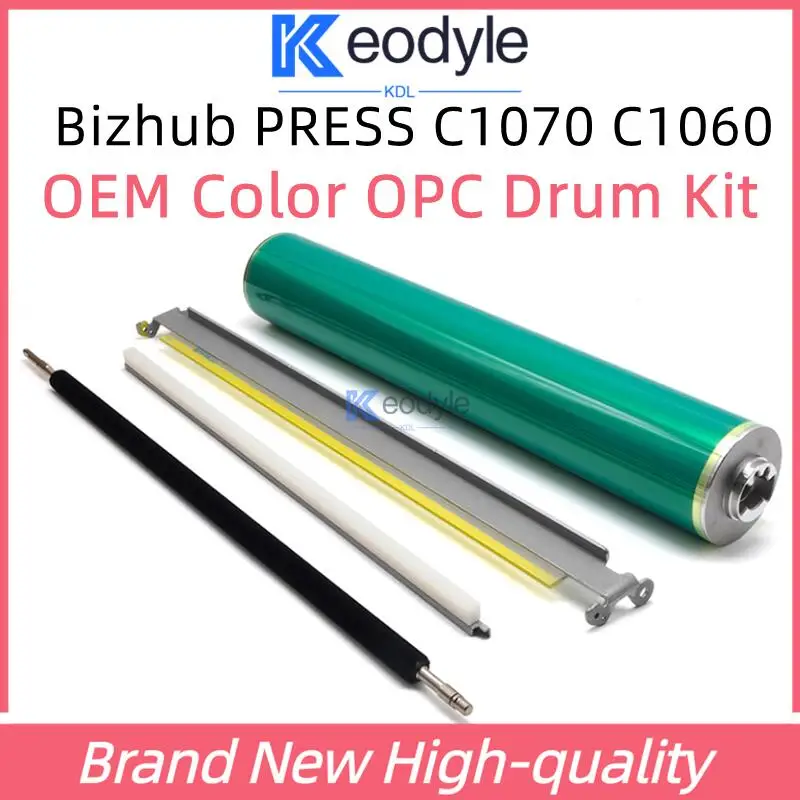 OEM Color OPC Drum Kit For Konica Minolta AccurioPress C2060 C2070 C3070 C3080 C1070 C1060 Cleaning Blade Brush Roller Wax Bar
