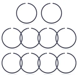 Anillos de pistón para motosierra Husqvarna, pieza de repuesto de 45mm x 1,2mm para 345, 346XP, 353, 350, 351, 537253002, lote de 10 unidades