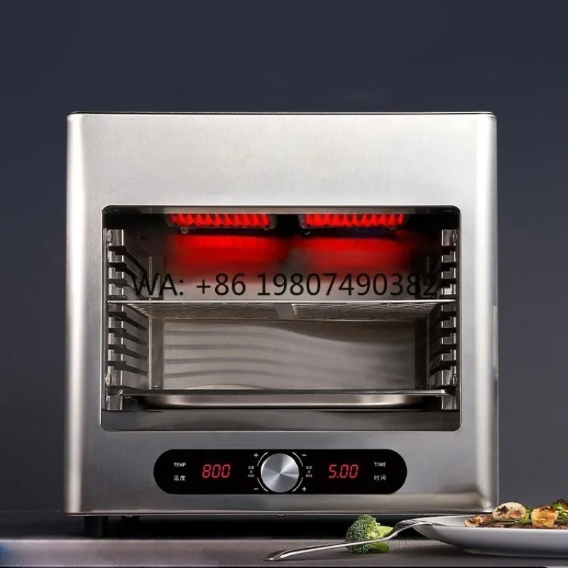 High Temperature Electric Oven, 800°C High Heat Stainless Steel, Fully Automatic Commercial Steak Grill, Multi Cooking Equipment