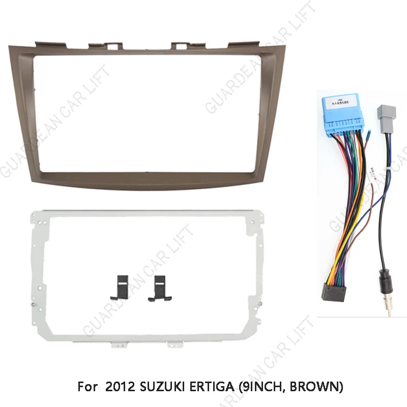 

9-дюймовый автомобильный радиоприемник, Android-стереоплеер, 2 Din, панель головное устройство, рама приборной панели для SUZUKI ERTIGA 2012 года