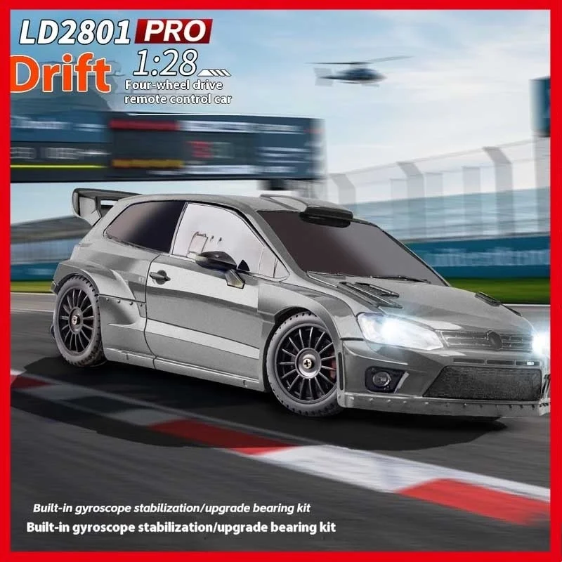 

2025 New Boys Toys Rc Drift Car Ld2801pro With Gyroscope 1:28 Full Proportion 4wd 2.4g Remote Control Car Toys For Adults
