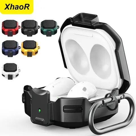 Switch Earphone Case For Samsung Galaxy Buds2 Pro Buds FE Live Buzz Pro Cover Soft TPU Protection Shockproof With Keychain Boxs