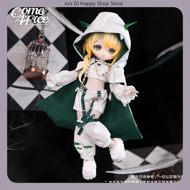 

COME4FREE 1/12 одежда для кукол BJD, сказочная серия, набор одежды в стиле Spirit Ferry Envoy для куклы OB11, милая одежда