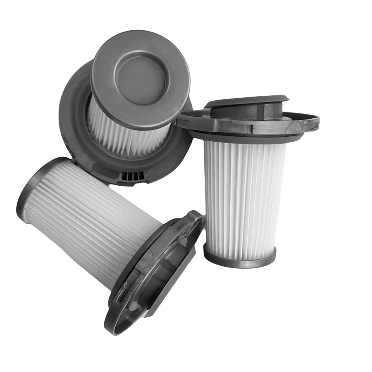 FZFZ 3 Pcs ZR009005 X-Force Flex 8.60 무선 진공 청소기 액세서리 용 청소 브러시 ​​가있는 HEPA 필터
