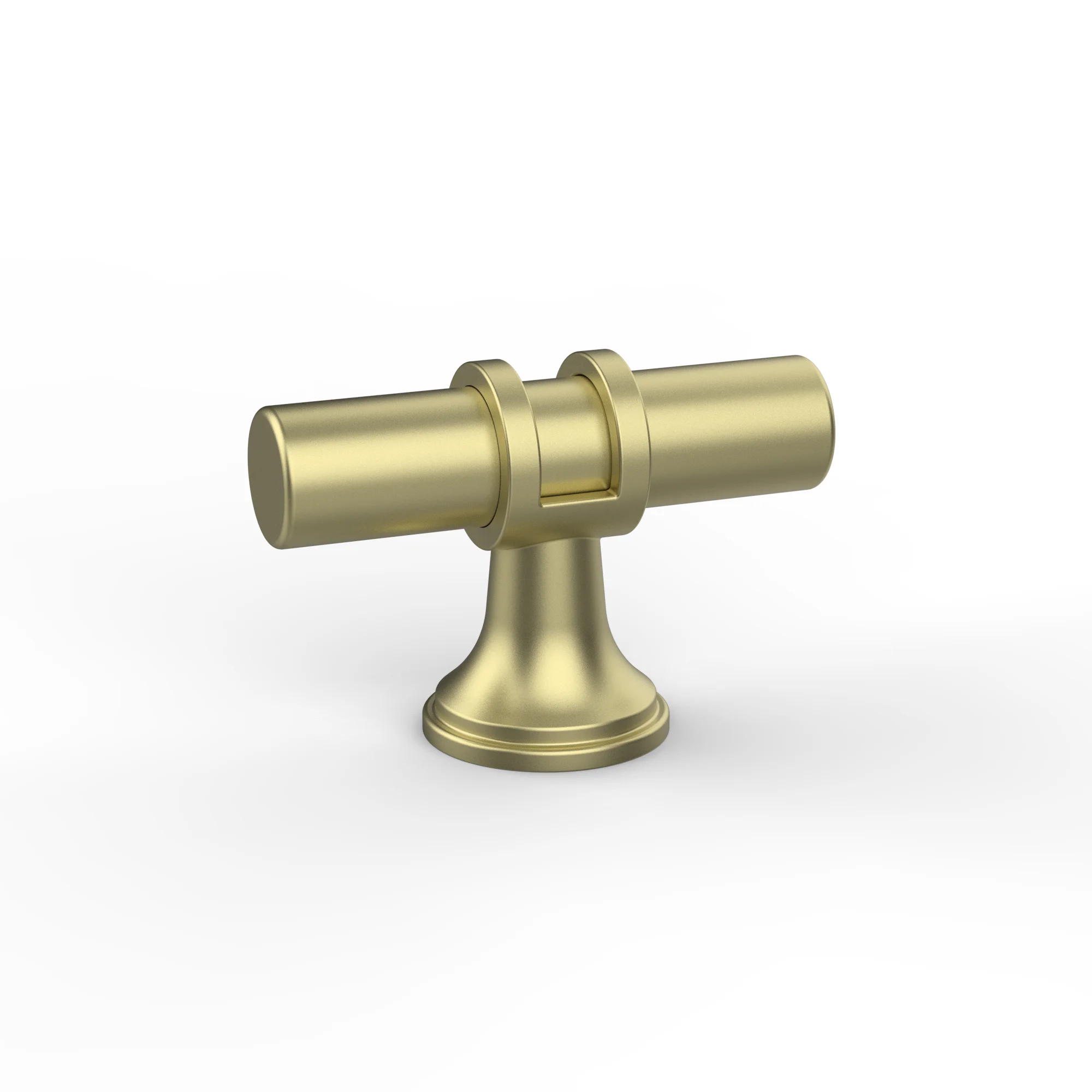 Alzassbg 10PCS Cabinet Handles Matte Gold Cabinet Pull Handles Heavy Duty Hardware Cupboard Drawer Pulls