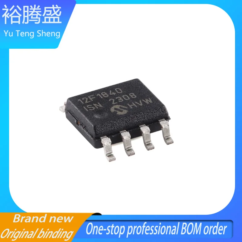 Original genuíno PIC12F1840-I/SN 12F1840 pacote SOP-8 microcontrolador de 8 bits chip MCU