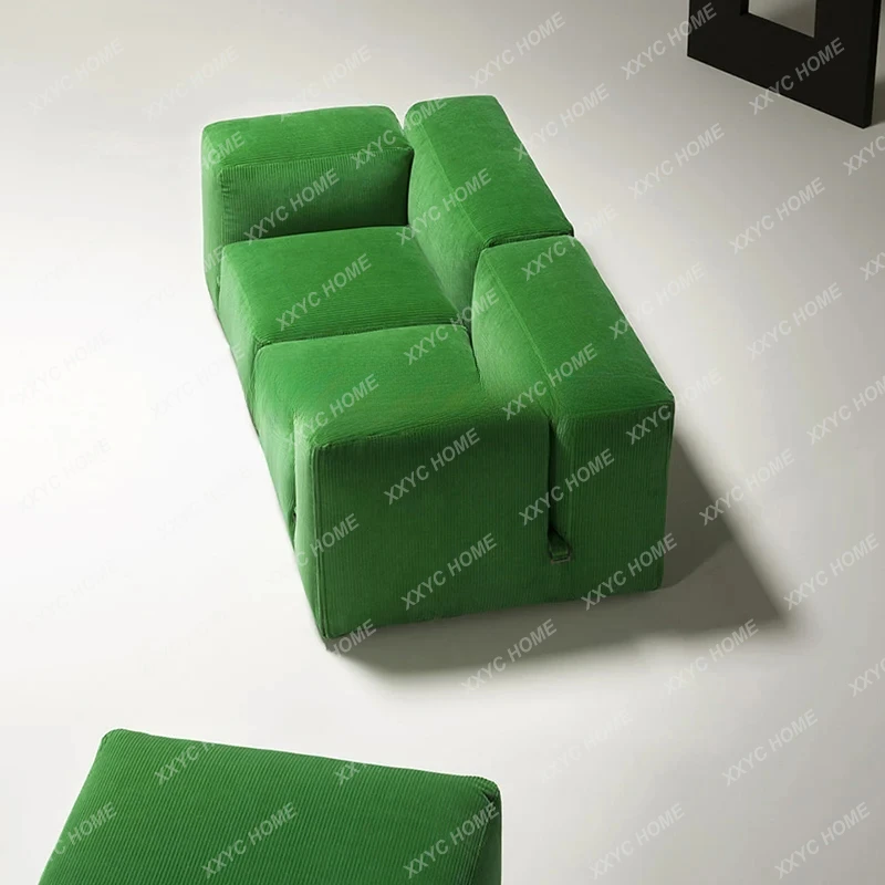 

Y1 Скандинавский простой зеленый тканевый диван, светильник, роскошный модуль для маленькой квартиры, модель, тихий стиль, домашняя гостиная