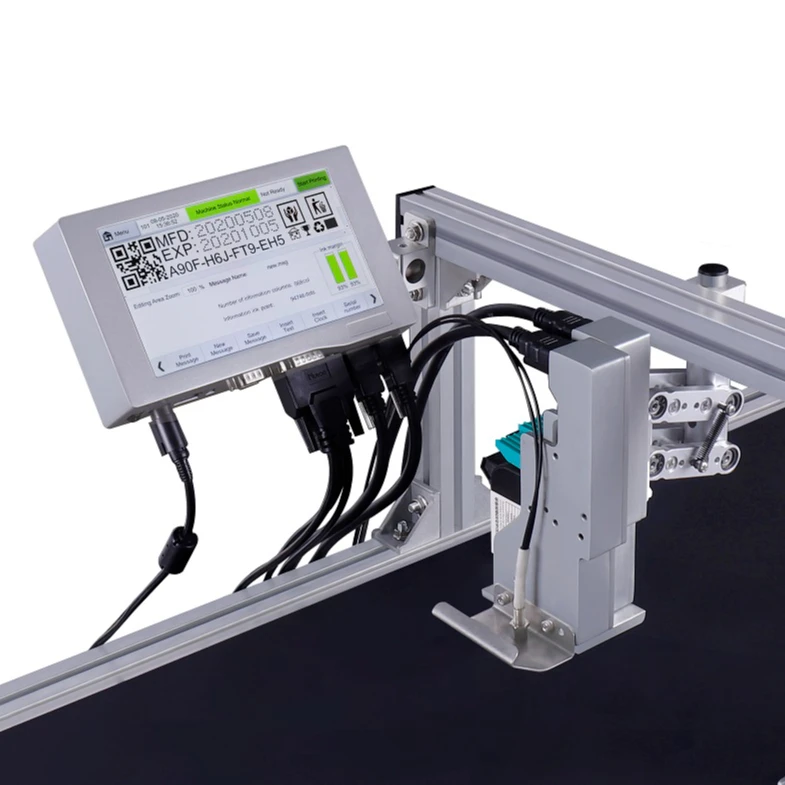 DOCOD T230E-1 Industrial Continuous Inkjet Thermal Tij Date Batch Code Printer Coding Machine Batch Printer on Box
