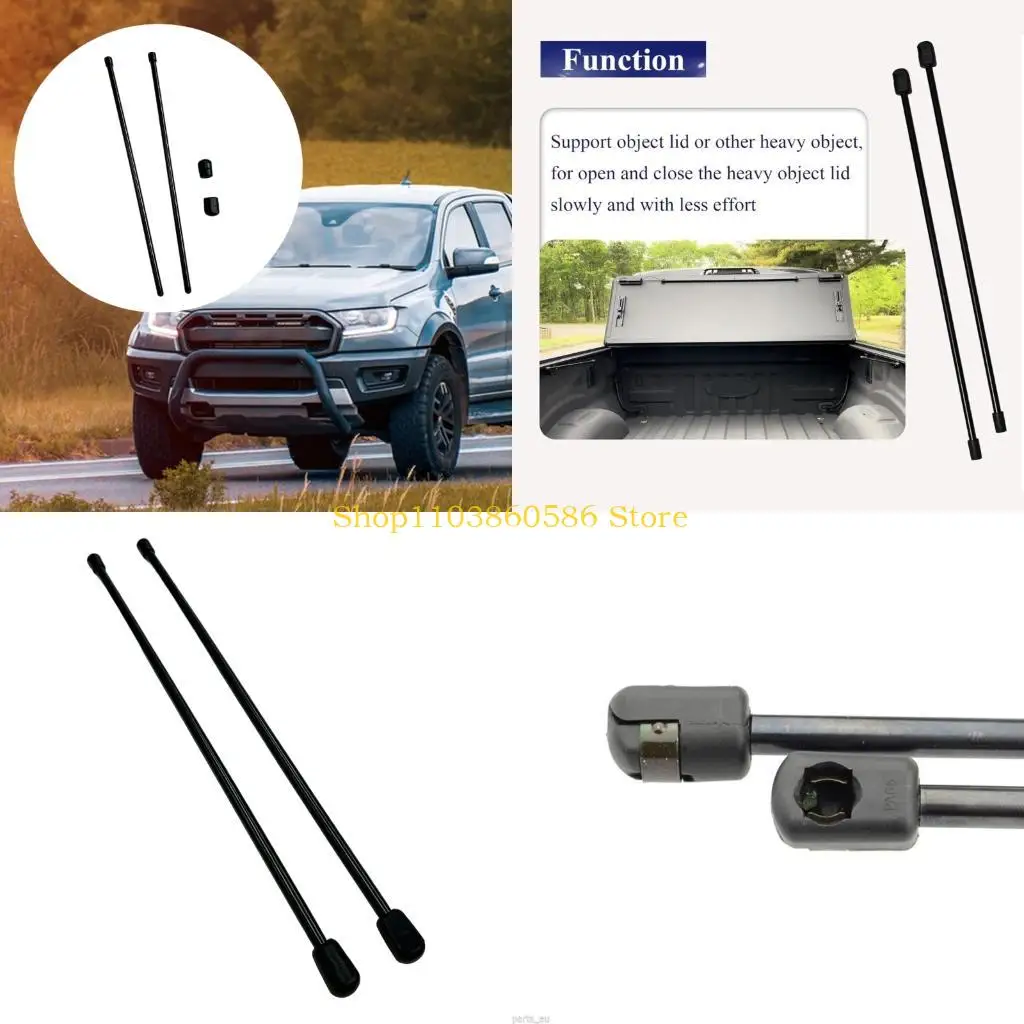 242A Carbon Steel Lift Support Rod Replacement 281S0001 17.72 Inch 45Cm Strut Set for Truck Tailgate Bed Cover Hatches & Trailer