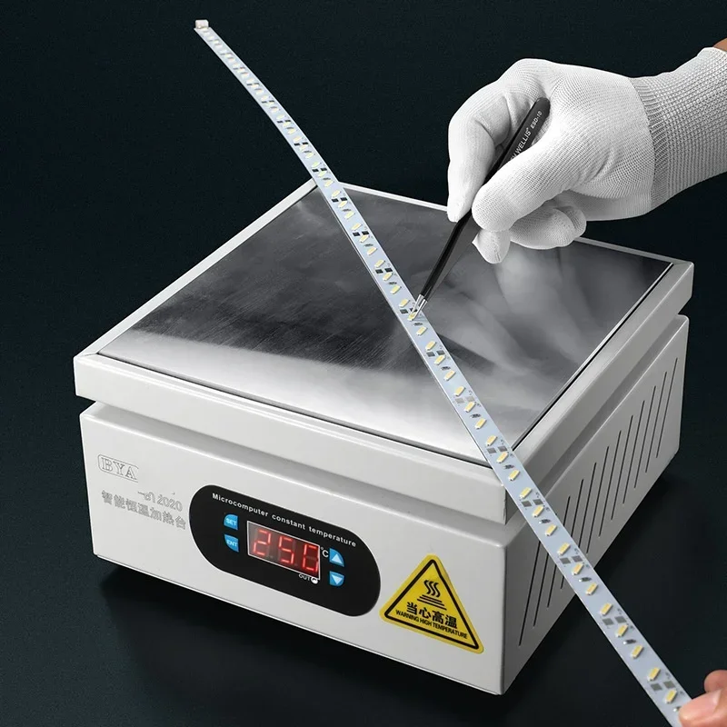 

150*150mm Heating Station Digital Heating Plate for PCB LCD Screen Repair 220V/110V