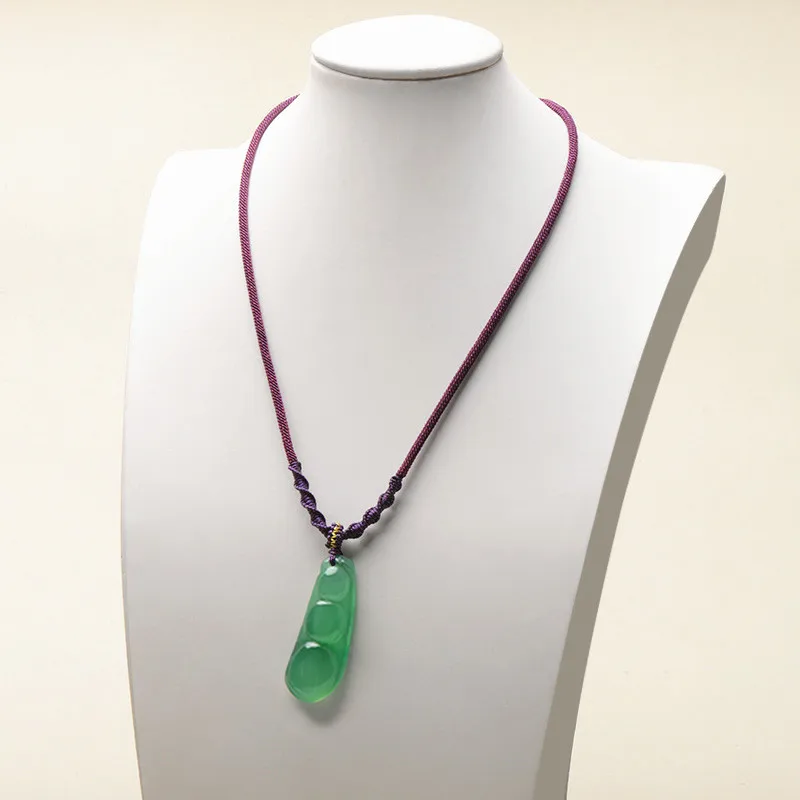 Necklaces Woman Trend 2024 DIY Jewellery Making Accessories Spiral Necklaces with Pendant Handwoven Chain for Needlework Rope