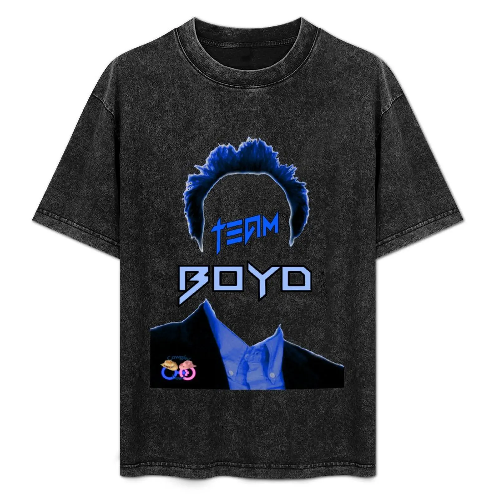 

Team Boyd Blue T-Shirt man t shirt cotton high quality man t shirts high quality luxury brand T-Shirt