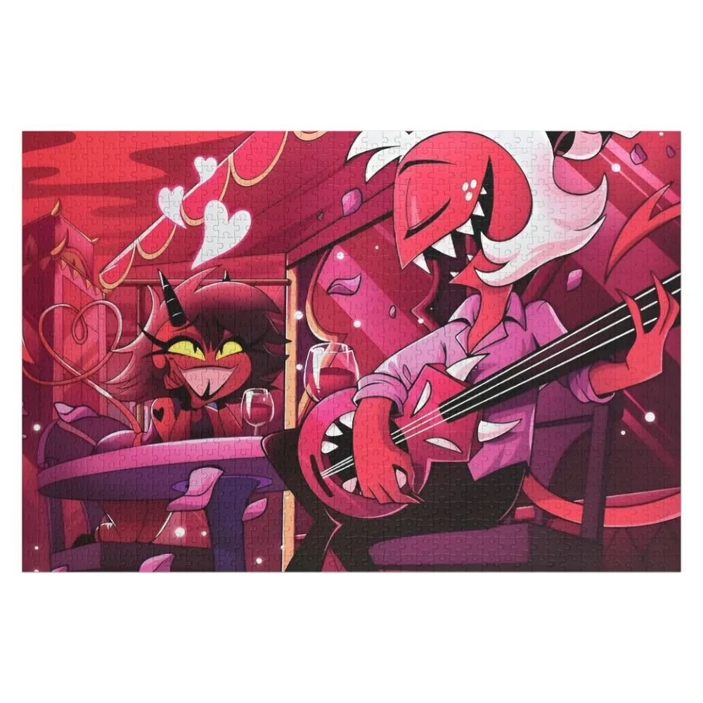 

Пазл Moxxie + Millie's Lovely Date Puzzle Helluva Boss с возможностью персонализации по фото для детей