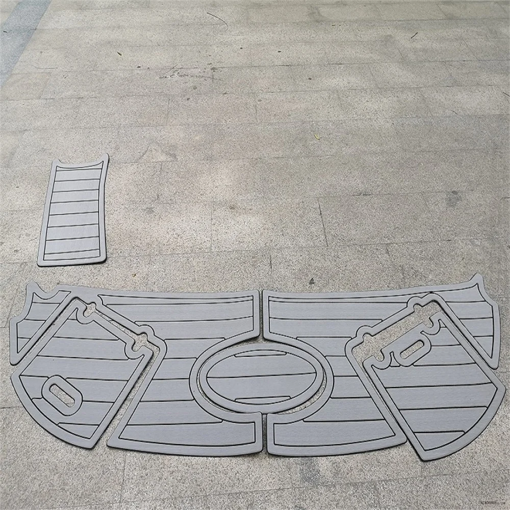 

Rinker Captiva 246 Bowrider Swim Platform Boat EVA Foam Teak Deck Напольный коврик в стиле SeaDek Самоклеящийся daggdsh