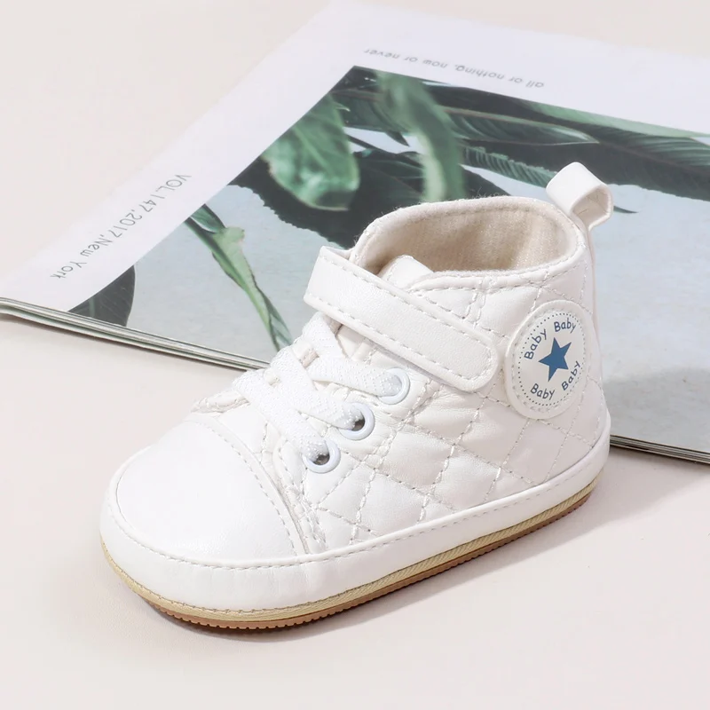 2025, für Jungen und Mädchen, Frühling und Herbst, modisches Design, TPR-Sohle, rutschfeste Wanderschuhe, hochwertige, atmungsaktive Prewalker-Schuhe