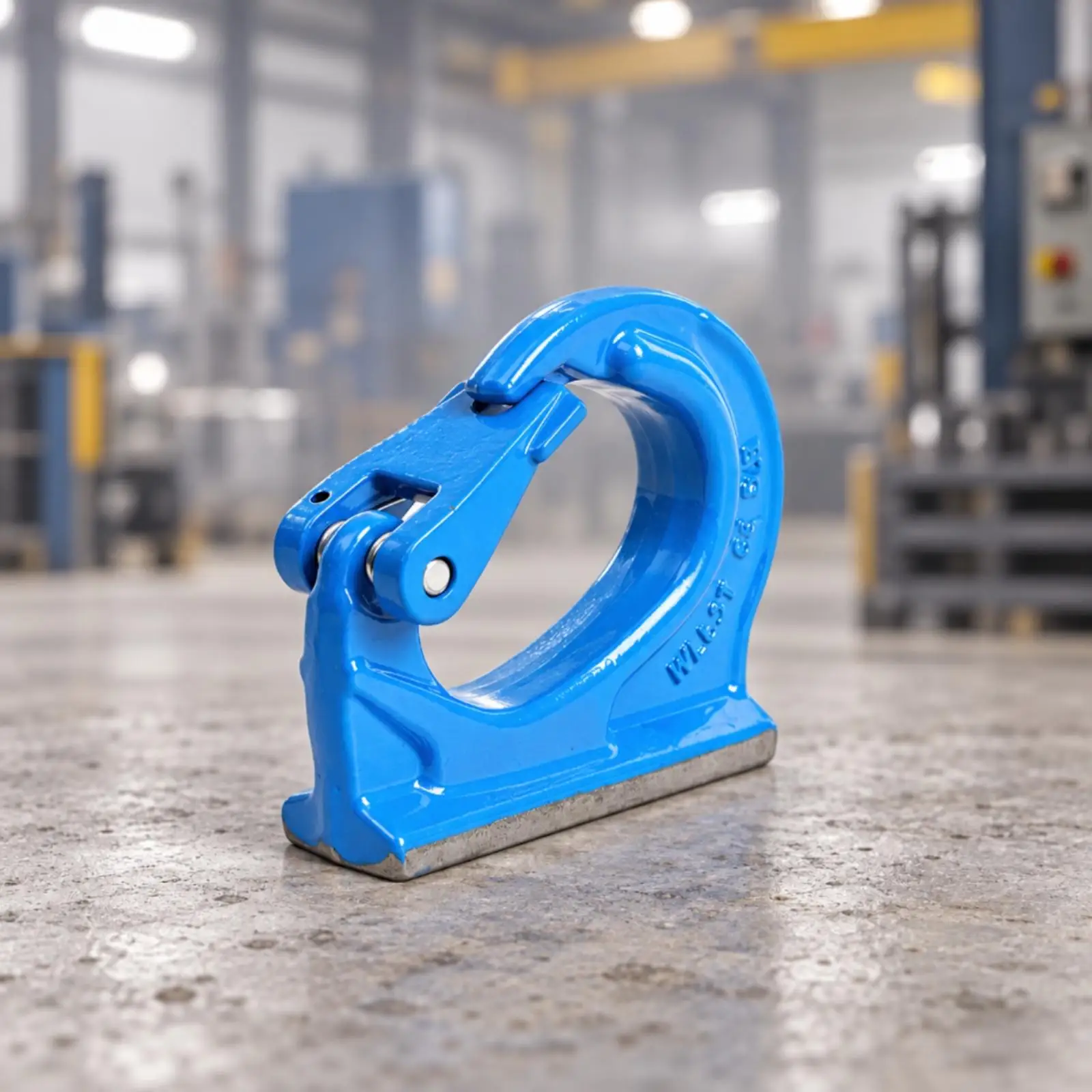 Lifting Hook with Hinge Pin and Safety Latch Rugged Welded Lifting Hook with Safety Latch for Riggers, Rigging, Extraction