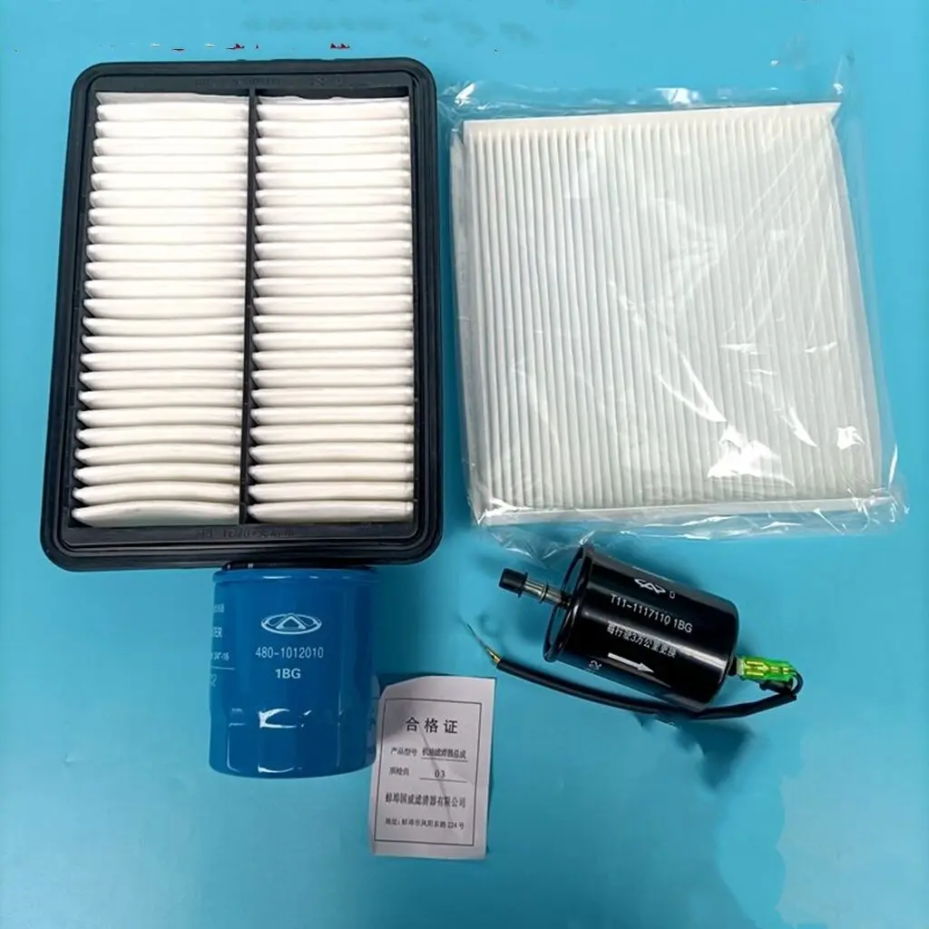 1/2/3/4 Filter Set For Chery Jetour X70/X70S 1.5T Air &Fuel &Oil&Cabin Filters Chery Jetour X70/X70S Air&Fuel&Oil&Cabin Air